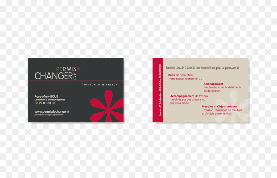 Rennes und Vitré Etoo, studio für visuelle gestaltung, lehrt Furniture Designer Business Cards - Design
