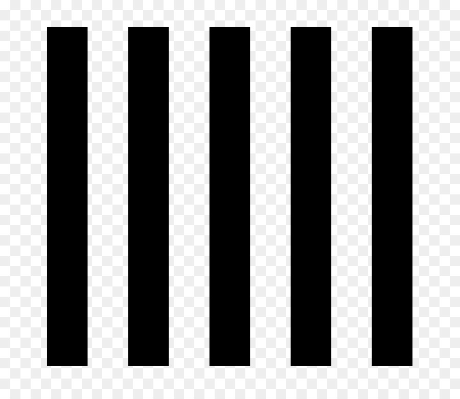 Schwarz und weiß Tapeten - schwarze vertikale Linie