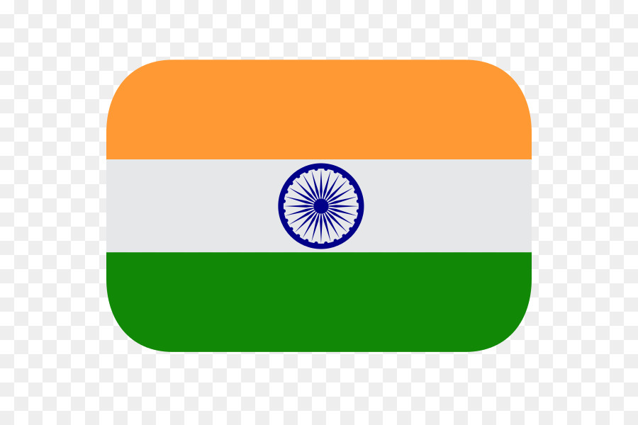Flagge von Indien Flagge von China Emoji - Indien