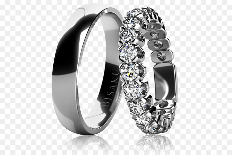 Anello di nozze anello di Fidanzamento Bisaku Oro - Abito Modello