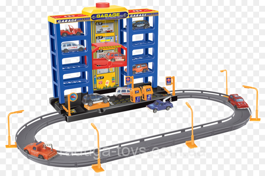 Auto-Park-Spielzeug-Garage Modell Auto - Straße Stadt