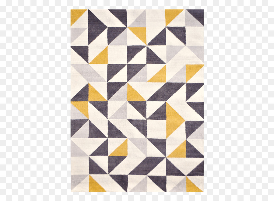 Tappeto Giallo Geometria 幾何学模様 Triangolo - tappeto