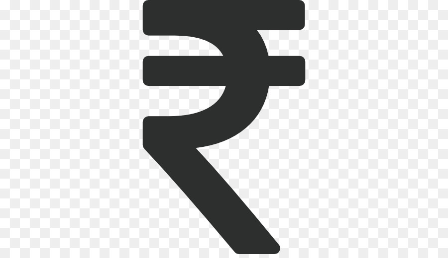La rupia indiana e il segno Computer le Icone simbolo di Valuta - rupia