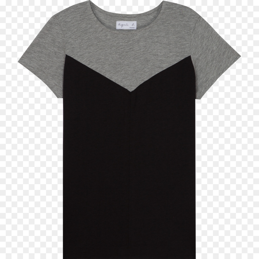 T-shirt-Hals-Winkel Black M - T Shirt