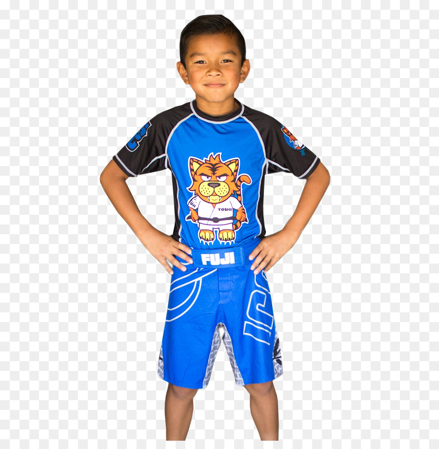 T-shirt Boxer di arti marziali Miste, Rash guard - i bambini taekwondo materiale