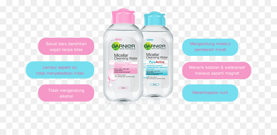 Garnier Micellare Detergente Acqua All-in-1 Cleanser Lozione Indonesia - acqua detergente
