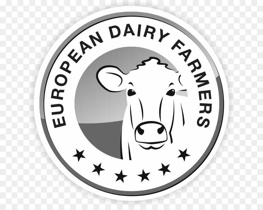 Grasso di Eddie Marchio Aziendale Holstein Friesian allevamento di bestiame - logo fes