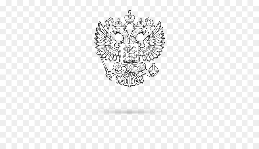 Stemma della Russia Fike Elite aquila a due teste - emblema nazionale di russia