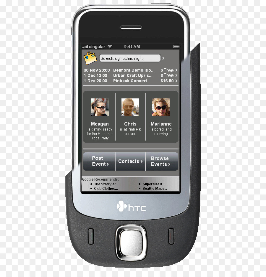 Telefono cellulare Smartphone HTC Touch Dispositivi Palmari - smartphone