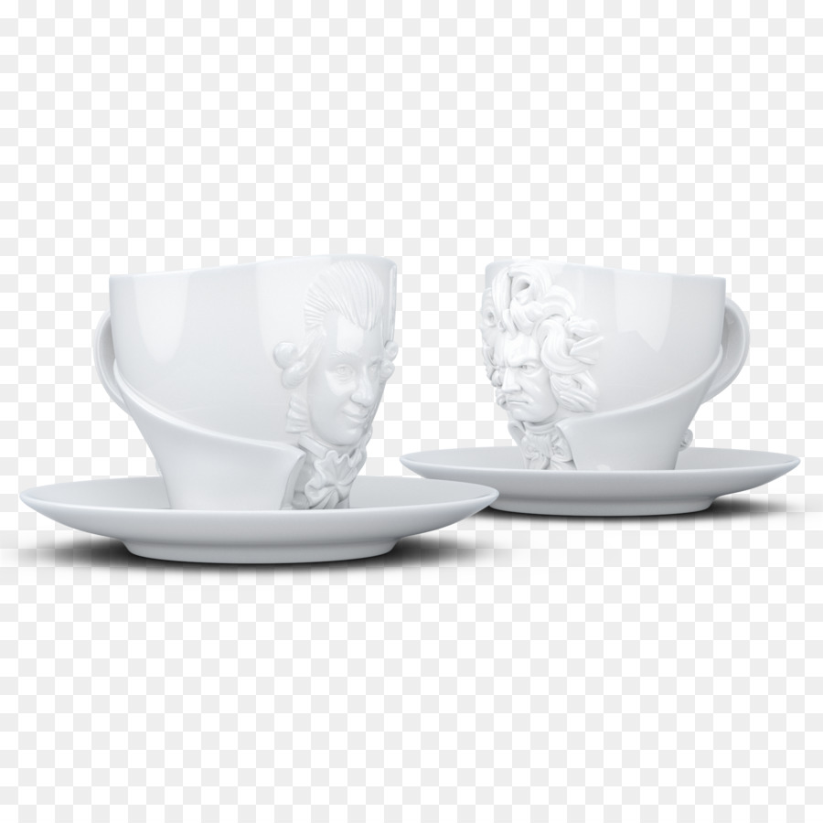 Beethoven And Mozart Cup