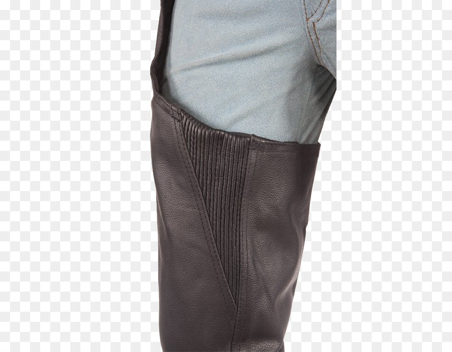 Pantaloni In Pelle Con Cerniera Tasca Abbigliamento - regolari pesante moto