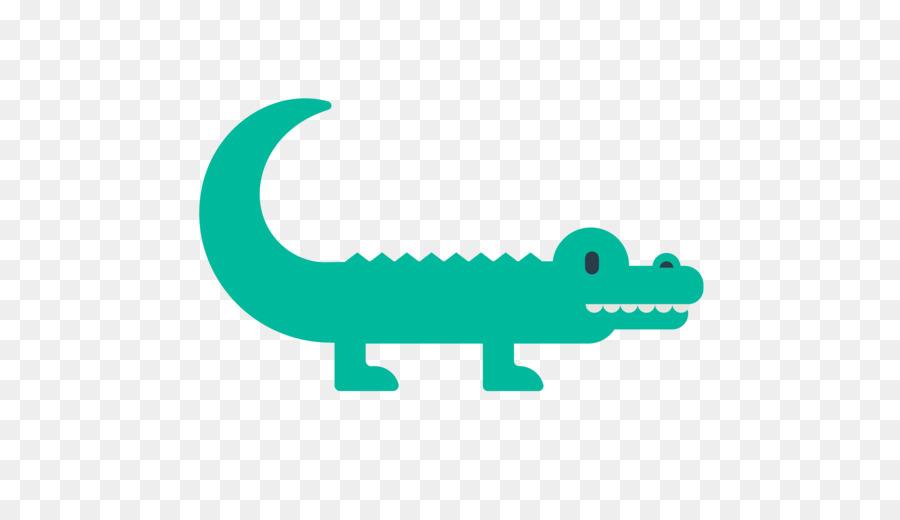Reptil, Krokodil, Alligatoren Emoji Text-messaging - Krokodil