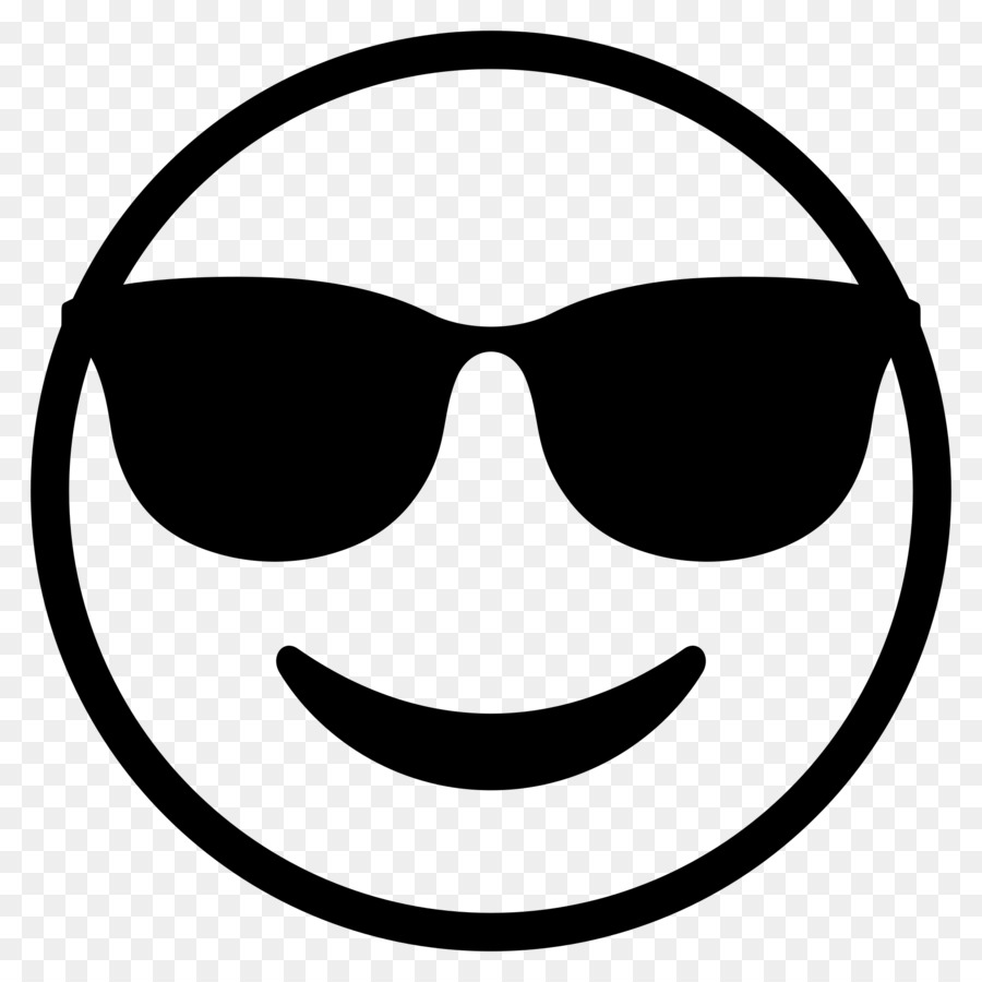 Emoji Emoticon Smiley Clip art - emoji-schwarz und weiß