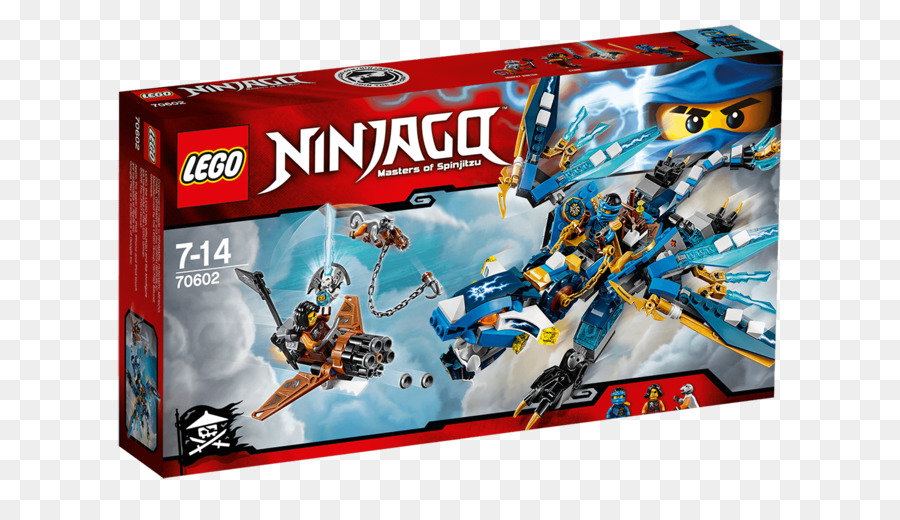 Lego Ninjago LEGO-70602 NINJAGO Jay ' s Elementar-Drache Lego Spielzeug Abmessungen - Spielzeug