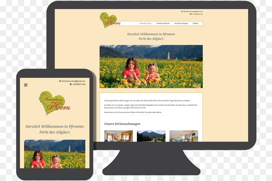 Allgäu Infoservice Ferienhaus Severin Herz Text Multimedia Flächenbrand - Website fotolia
