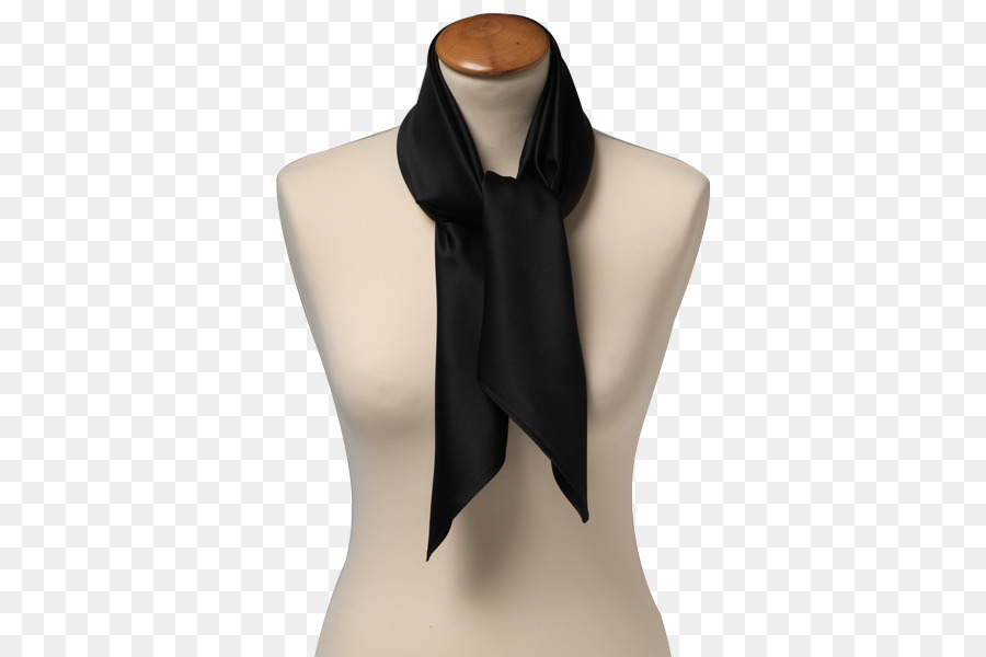 Schal Tuch Krawatte Taschentuch Schal - schwarz Schal