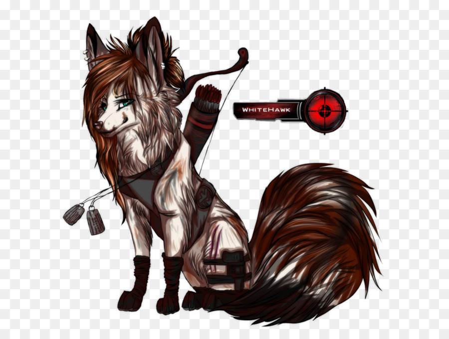 Gray wolf Wadera Mustang Pack Tier - magischer Wolf