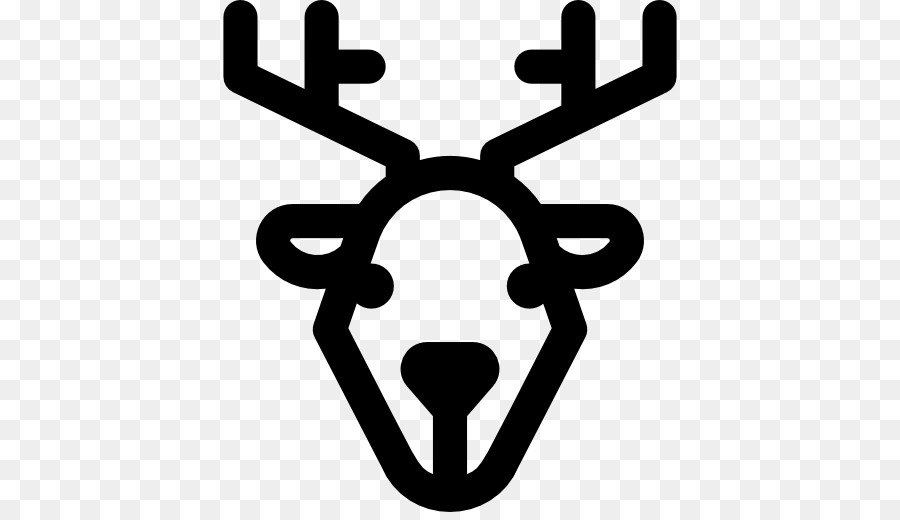 Deer Antler Linea di Clip art - cervo