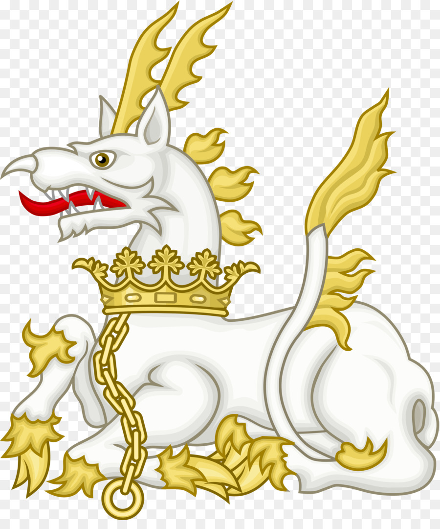 Haus von Lancaster Kriege der Rosen, die königlichen Abzeichen von England Heraldik - Antilope clipart