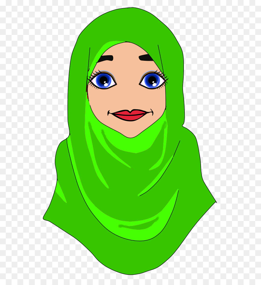  Muslimah  Png Kartun  Doni Gambar