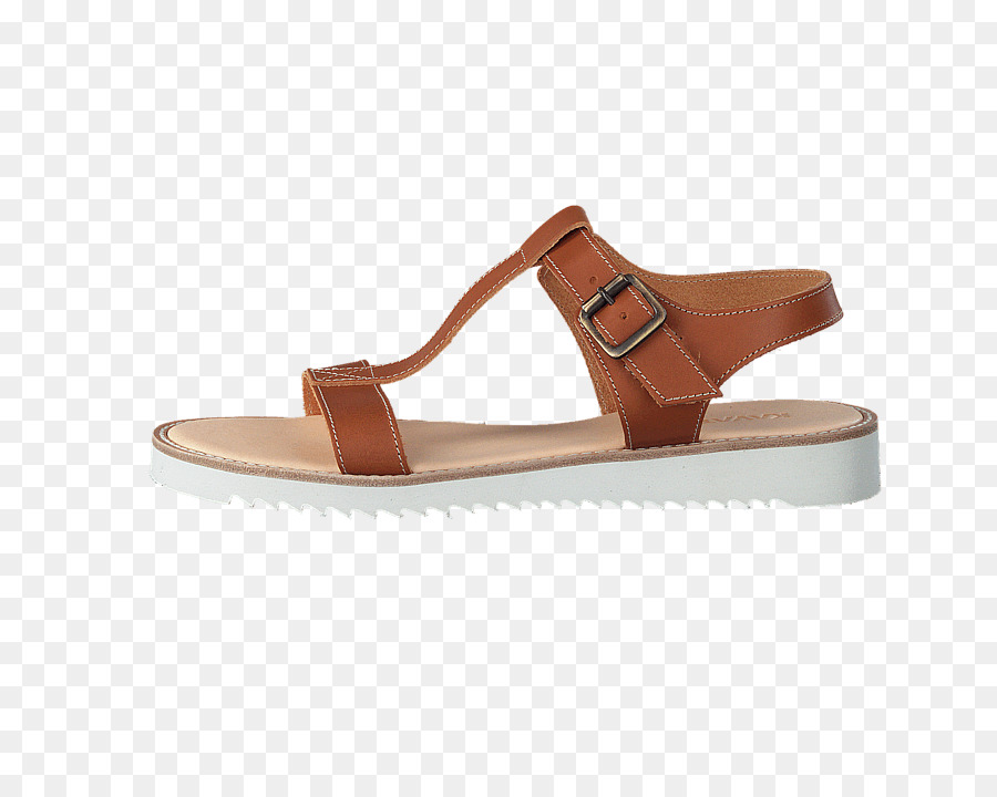 Pantofola Marrone Scarpa Sandalo In Pelle - Sandalo