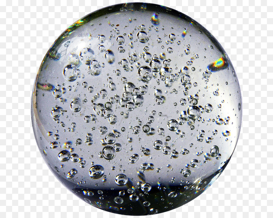 Kugel Kristall Kugel Bubble Glas - Glas