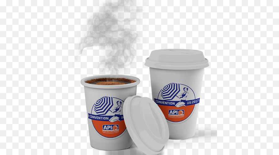 Kaffee Tasse Becher Kunststoff Glas - Becher