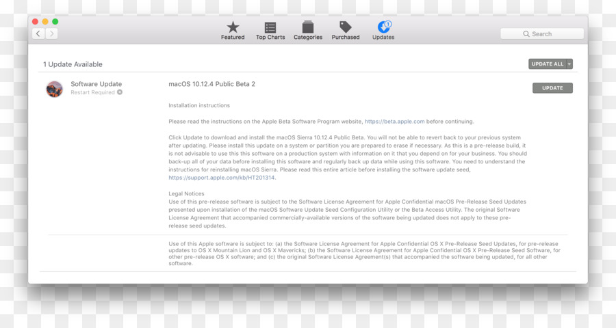 App Store macOS High Sierra Apple - Mela