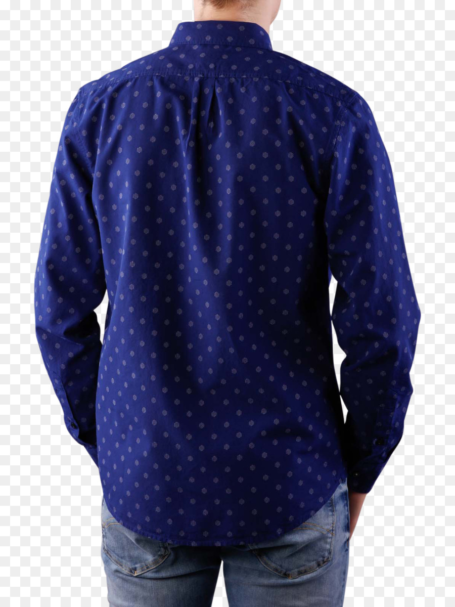 Polka dot Bluse Plaid Neck - button up shirts für Männer