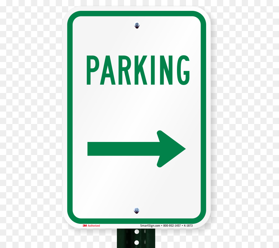 Behinderten-Parkerlaubnis Parkplatz Pfeil-Zeichen - Pfeil