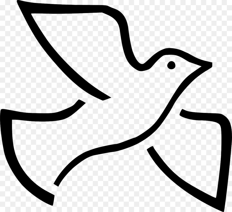 Columbidae-Tauben als Symbole Heiligen Geist im Christentum der Heilige Geist im Christentum - Symbol