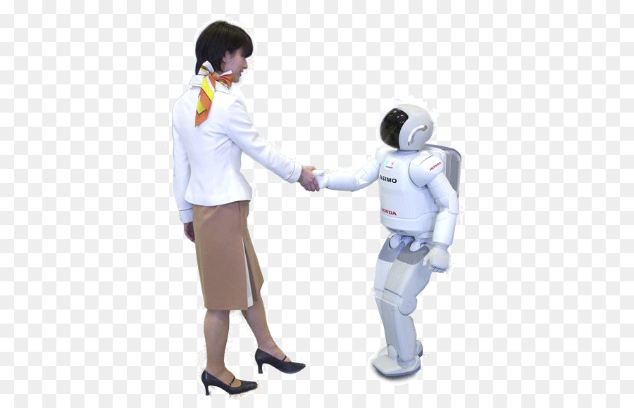 Der Humanoide Roboter ASIMO von Honda - das Lesen der alten Geschichten