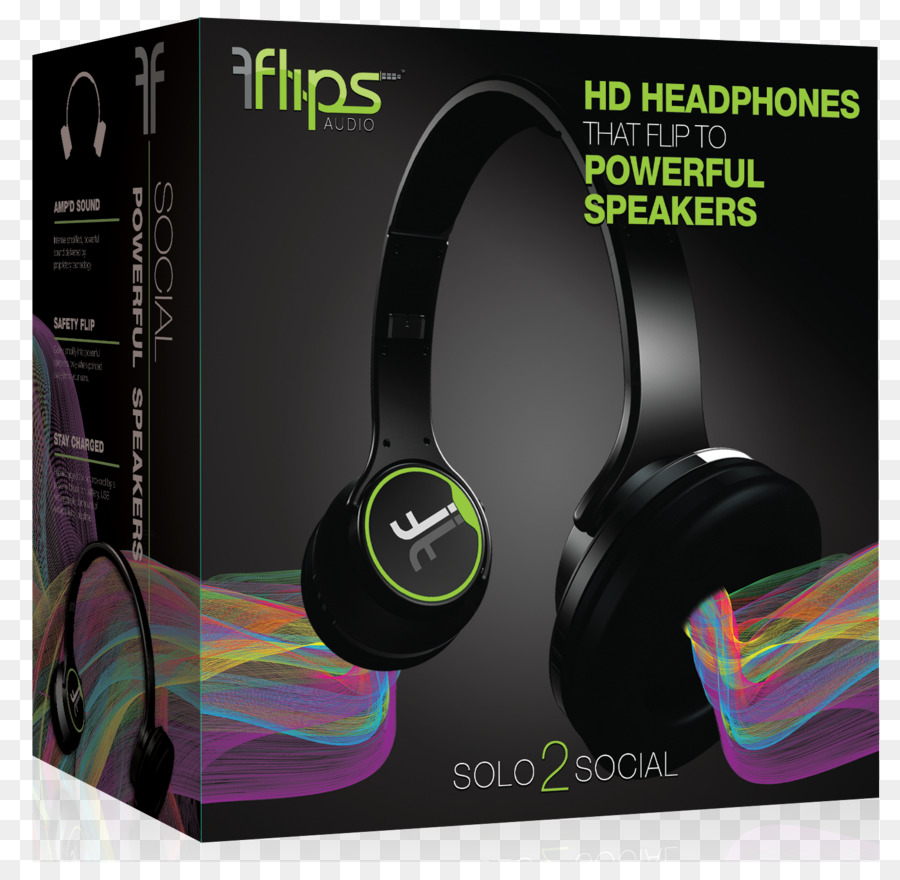 Flips Audio-Zusammenklappbare HD-Kopfhörer Lautsprecher Beats Electronics Sound - Kopfhörer
