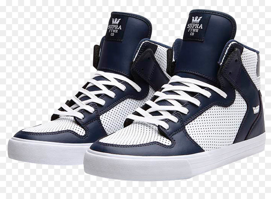 Skate-Schuh von Supra Sneakers Weiß - oben