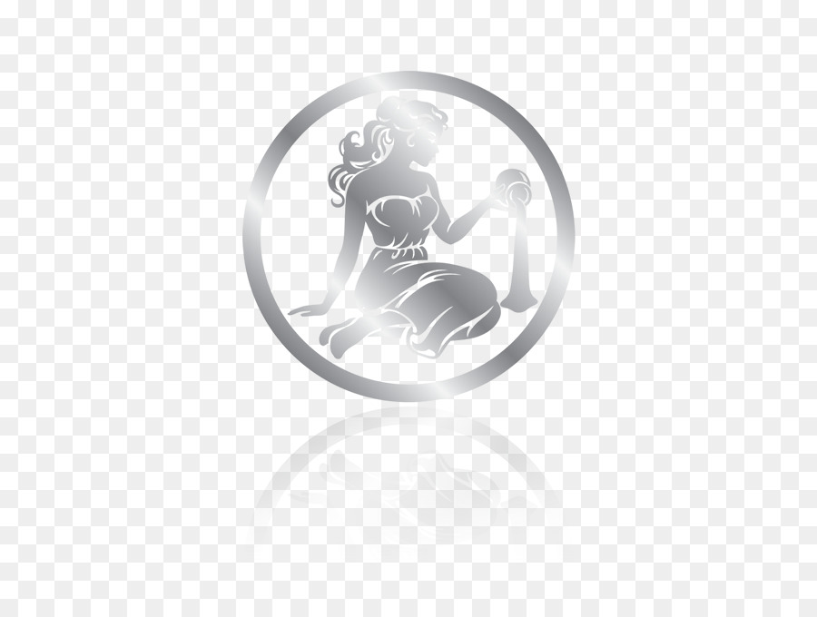 Logo Körper Schmuck Silber Schrift - Silber