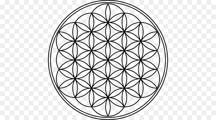 Überlappende Kreise grid-Heilige geometrie-Mandala Metatron - portugal symbol