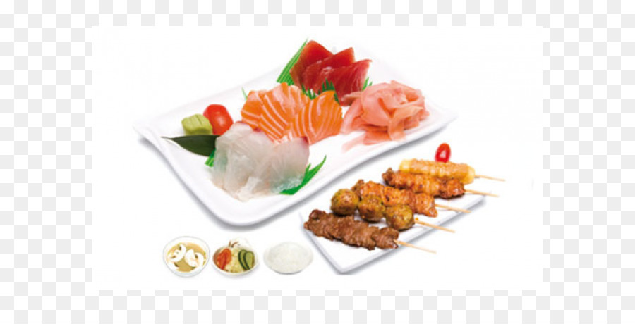 Sashimi Sushi Geräucherter Lachs-Ravioli Hors d ' oeuvre - Sushi Sashimi