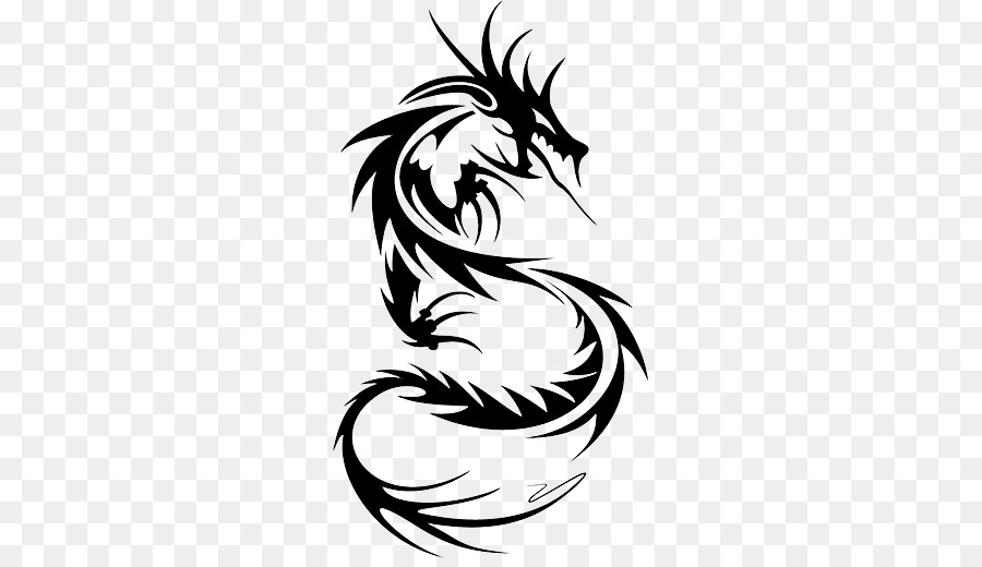Chinesische Drachen Tattoo Japanischer Drache-clipart - Drachen