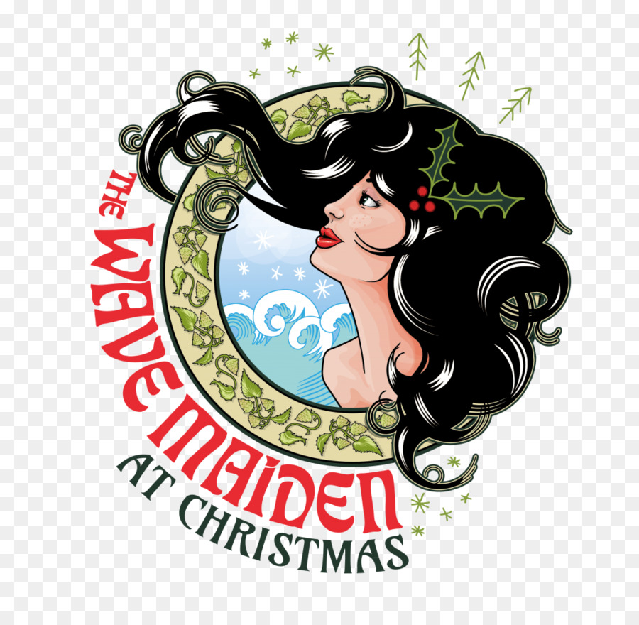 L'Onda Maiden Birra gelato Logo - fanciulla