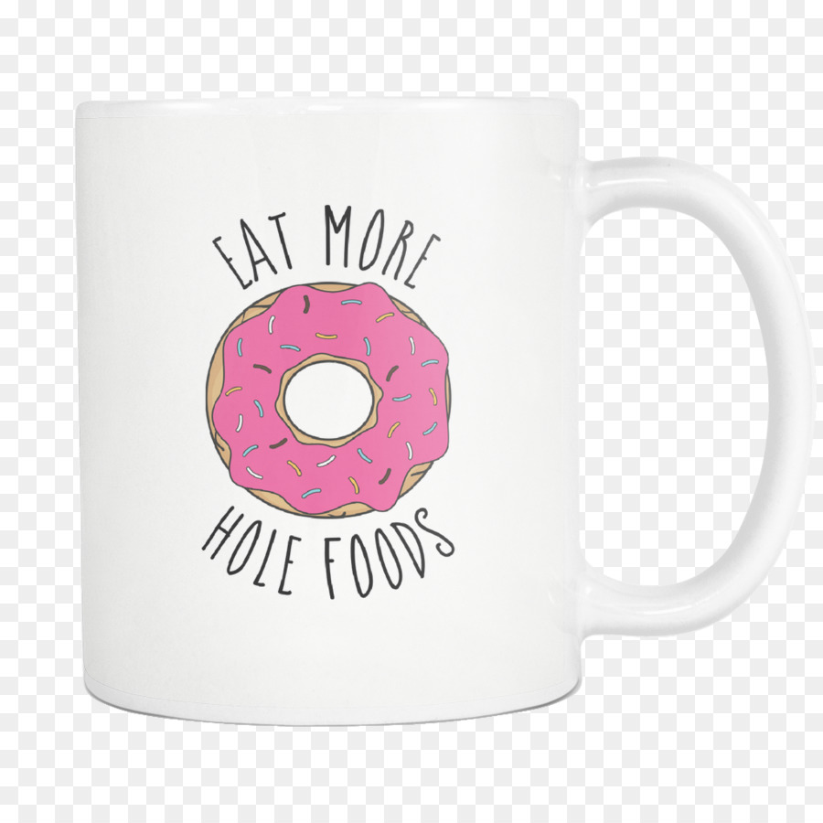 Kaffee Tasse Becher der Marke Pink M Schriftart - richtig Essen
