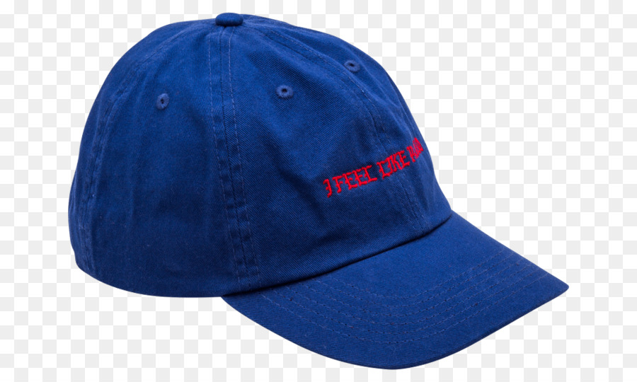 blue peaked cap