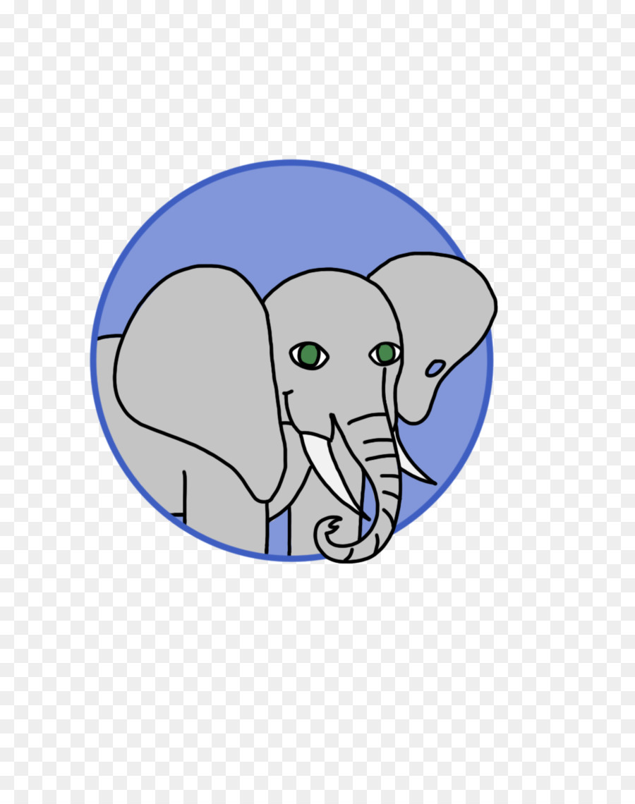 Indische Elefanten-Elephantidae-Marine-mammal-clipart - danke fürs Zuhören