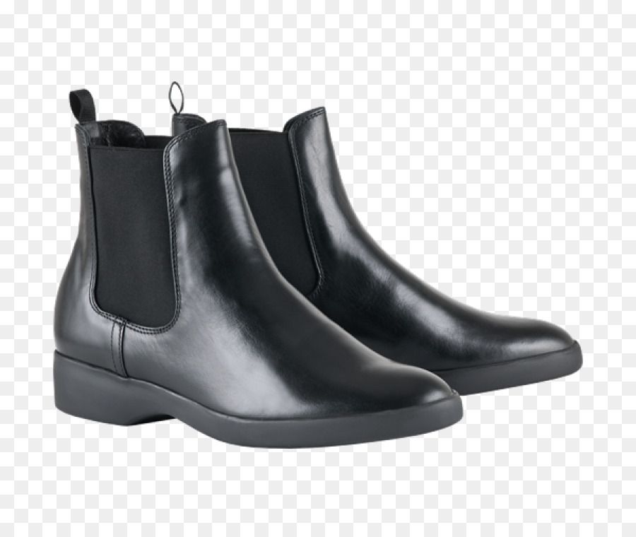 Leder Boot Schuh Walking Schwarz M - schwarz Leder Schuhe