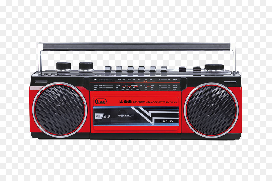 Trevi RR 501 BK Radio Registratore Stereo FM broadcasting Compact Cassette - Radio