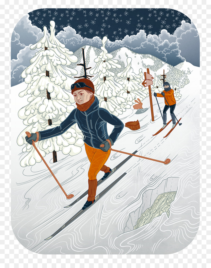 Biathlon attacchi da Sci Bastoncini sci Nordico - Viaggio d'inverno