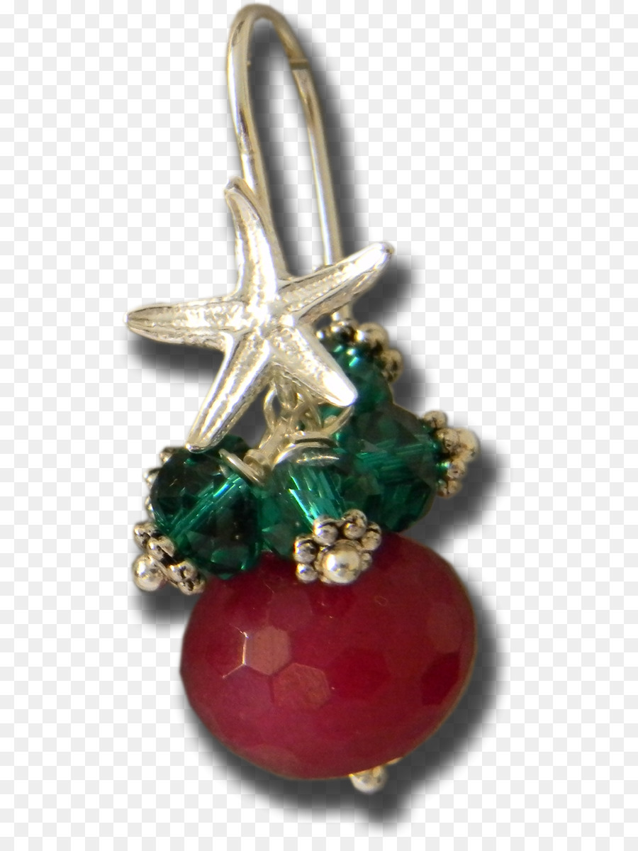 Emerald Ruby Türkis Jewellery Charms & Anhänger - Seestern