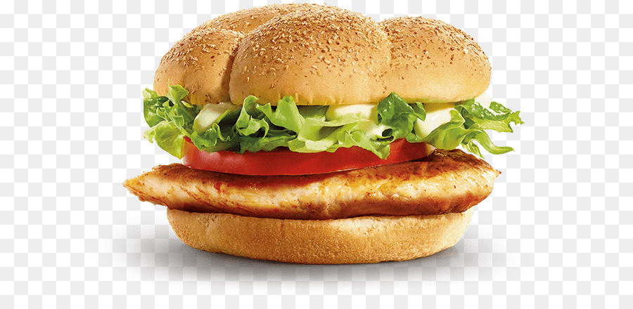 Hamburger al Fast food Hamburger Whopper Veggie burger - un panino di pollo
