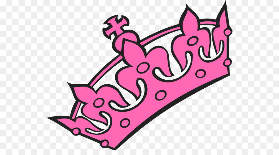 Crown Royalty free clipart - rosa tiara