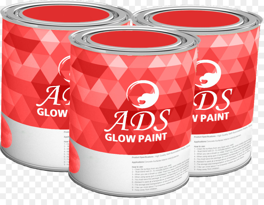 Vernice fosforescente design di Prodotto specifica di pittura a Olio - luce casella di pubblicità