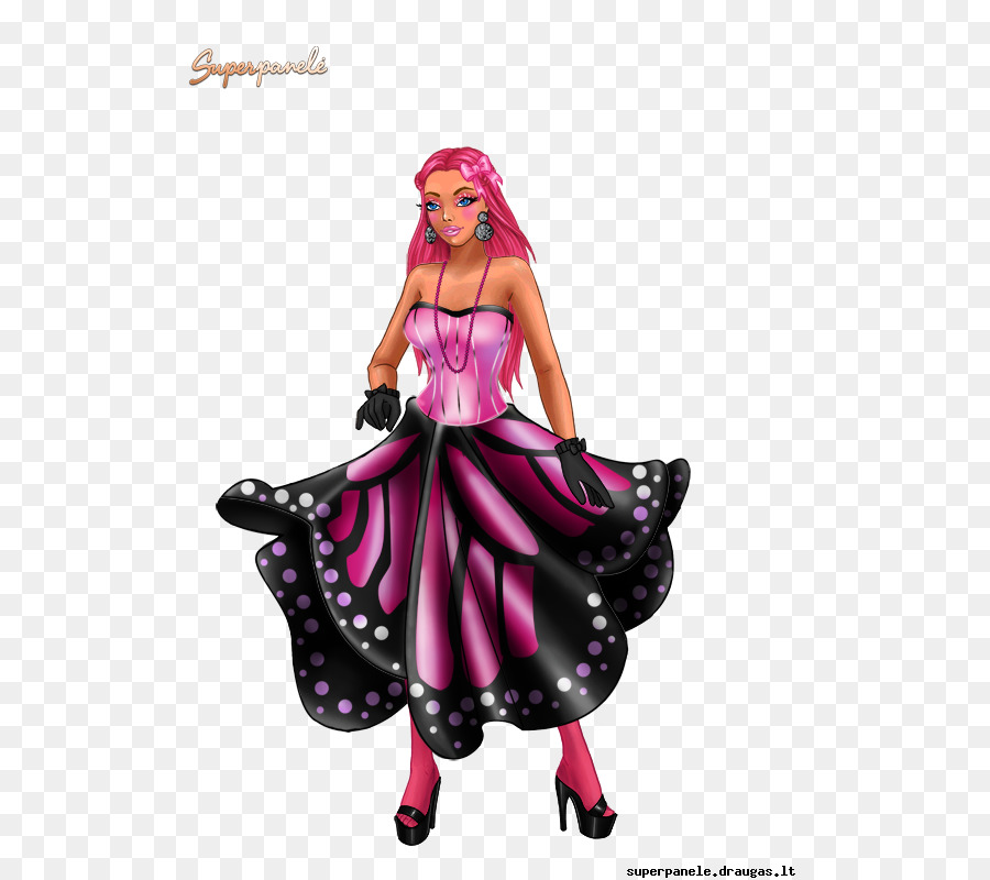 Mode-Kostüm-design Barbie Bruder und Schwester Hauptstadt - ant atom